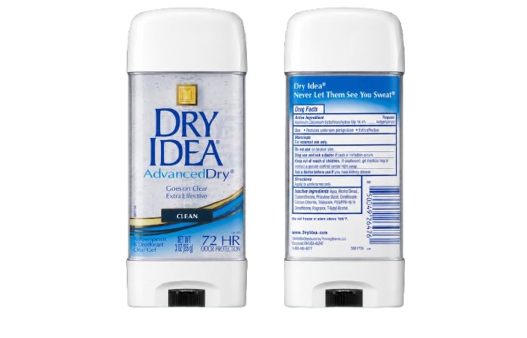 Dezodorant-antiperspirant Dry Idea AdvancedDry Clean, 85 q — Mallar, Bakı