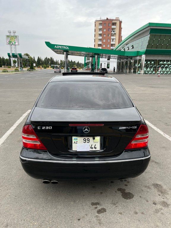 Mercedes C 230, 2.5 L, 2007 il, 249 000 km — Avtomobillər, Mingəçevir (5)