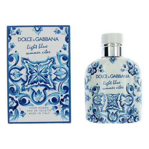 Dolce&Gabbana Light Blue Summer Vibes kişilər üçün tualet suyu, 100 ml No Brand — 60.71 ₼ · Bakı · Mallar Dolce&Gabbana Light Blue Summer Vibes kişilər üçün tualet suyu, 100 ml No Brand — Bakı