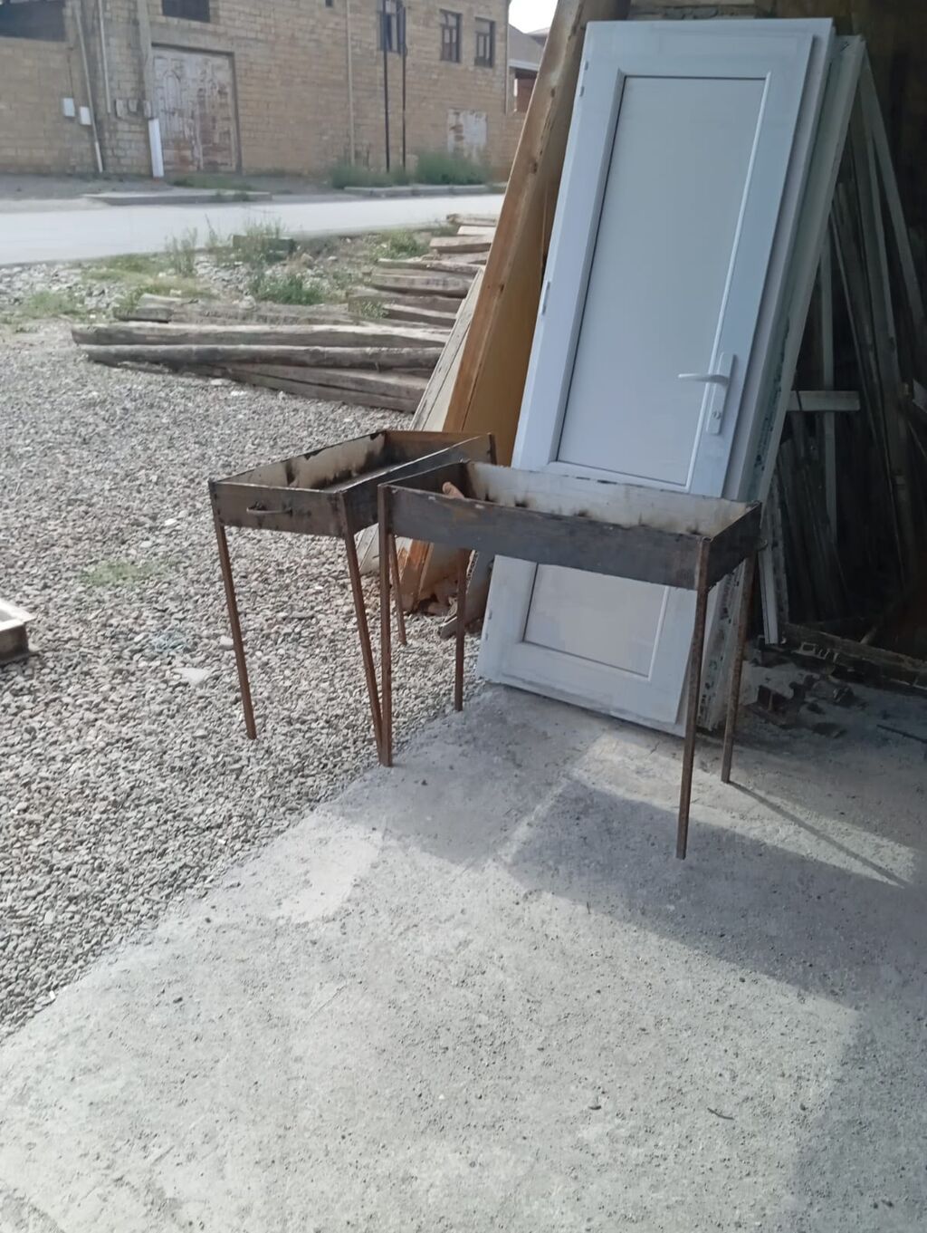 Metalkonstruksiya qapılar – müxtəlif ölçü və modellər - Material — Pəncərələr, qapılar, balkonlar, Gəncə (8)