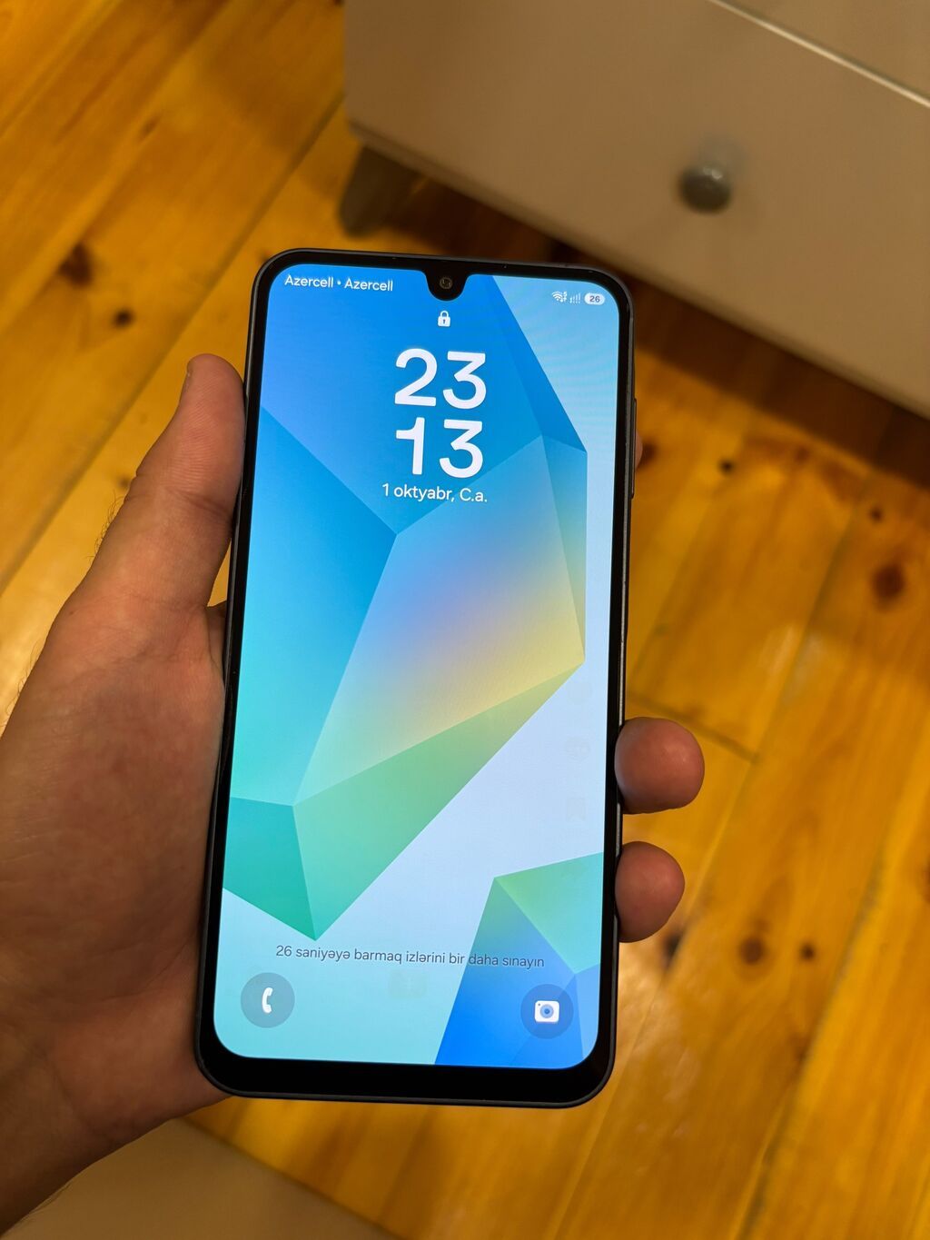 Samsung Galaxy A16, 128 GB, rəng - Qara, Barmaq izi — Samsung, Mingəçevir