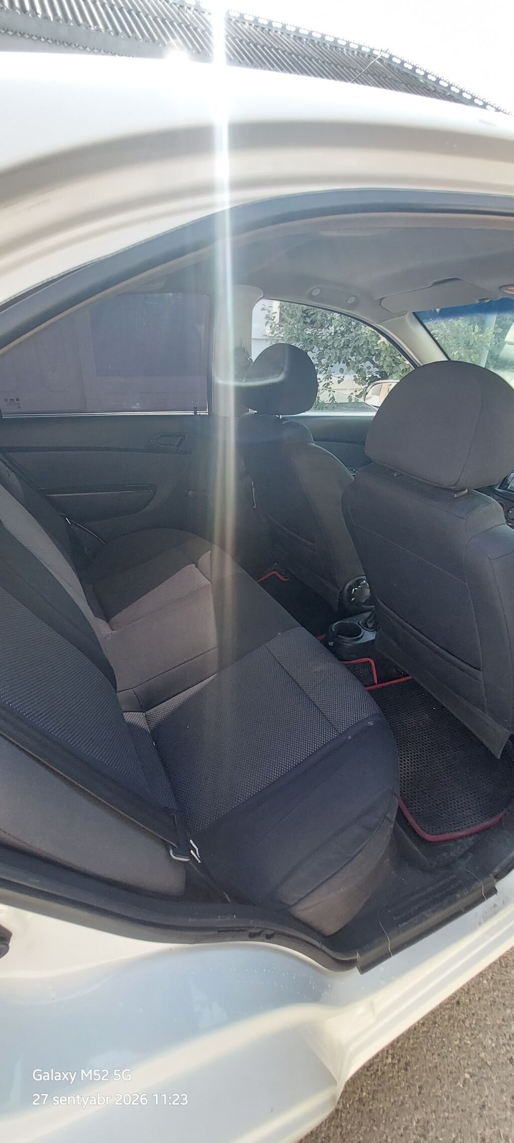 Chevrolet Aveo sedan – ağ rəng Texniki xüsusiyyətlər: - Ban: sedan — Avtomobillər, Gəncə (5)