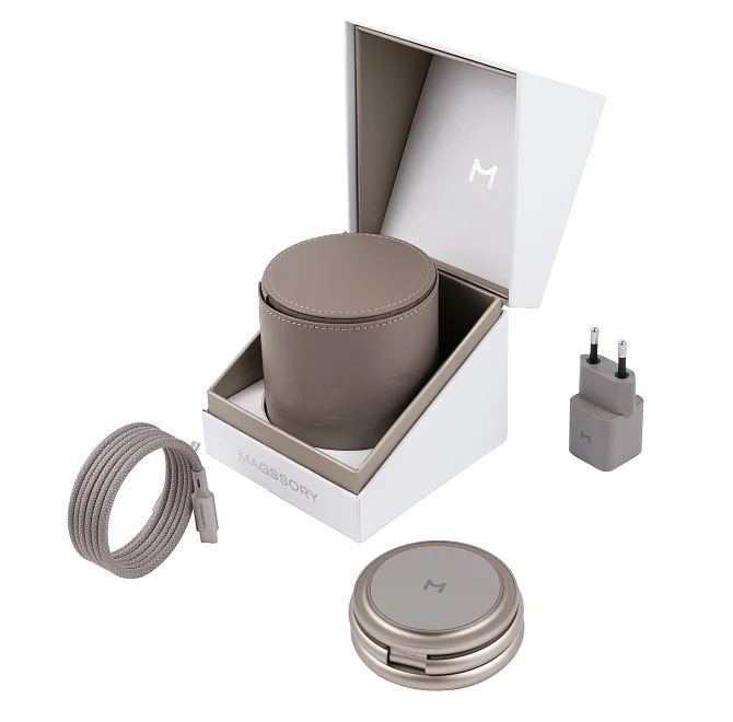Wireless charger Magssory Disc Signature 3 in 1 for Samsung Titan (WCH053t) — Bakı