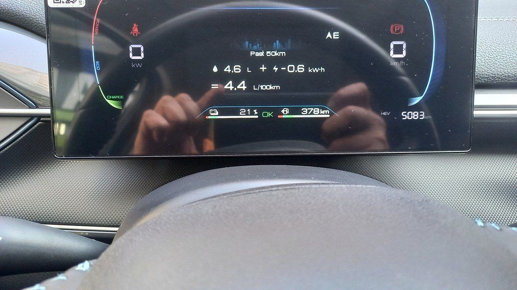 BYD Destroyer 05, 1.5 L, 18.3 kWh, 2025 il, 10 000 km 77-OV-147 — Avtomobillər, Bakı (6)