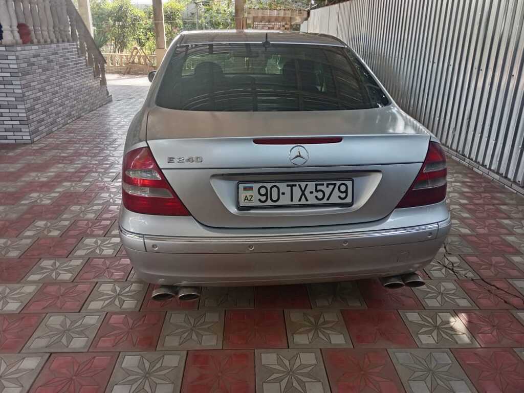 Mercedes E 240, 2.6 L, 2004 il, 333 000 km 90-TX-579 — Avtomobillər, Cəlilabad (8)