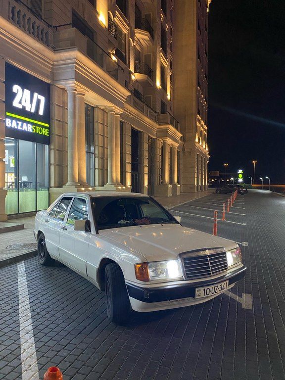 Mercedes 190, 2.0 L, 1989 il, 325 404 km — Avtomobillər, Bakı (6)