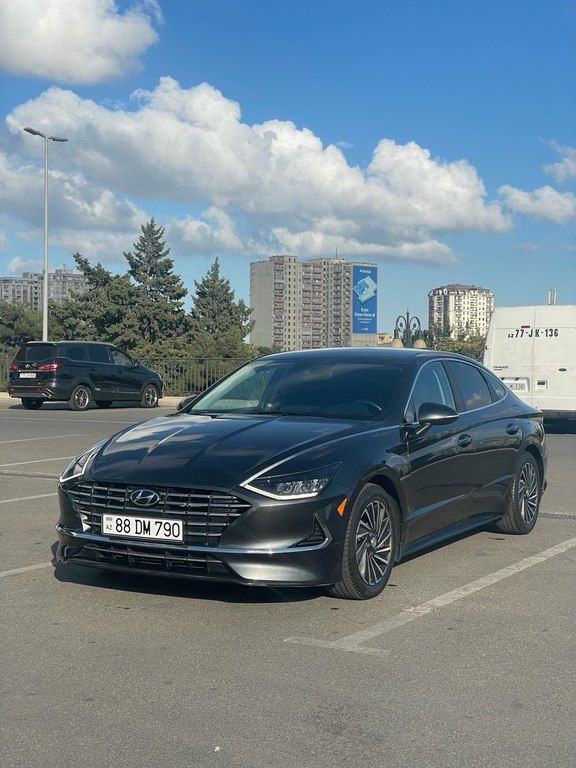 Hyundai Sonata, 2.0 L, 1.62 kWh, 2022 il, 46 000 km 77-JK-136 — Avtomobillər, Bakı