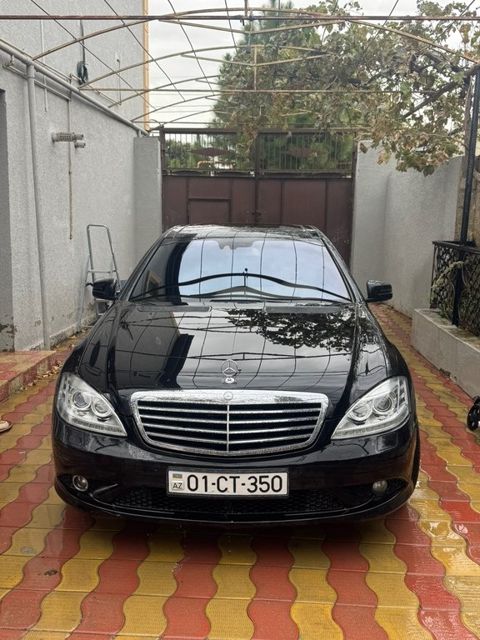 Mercedes S 350, 3.5 L, 2007 il, 276 241 km — Bakı