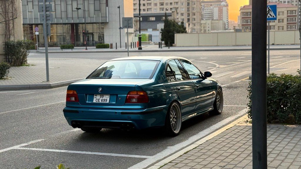 BMW 523, 2.5 L, 1997 il, 370 000 km 99-CE-699 — Avtomobillər, Bakı (2)