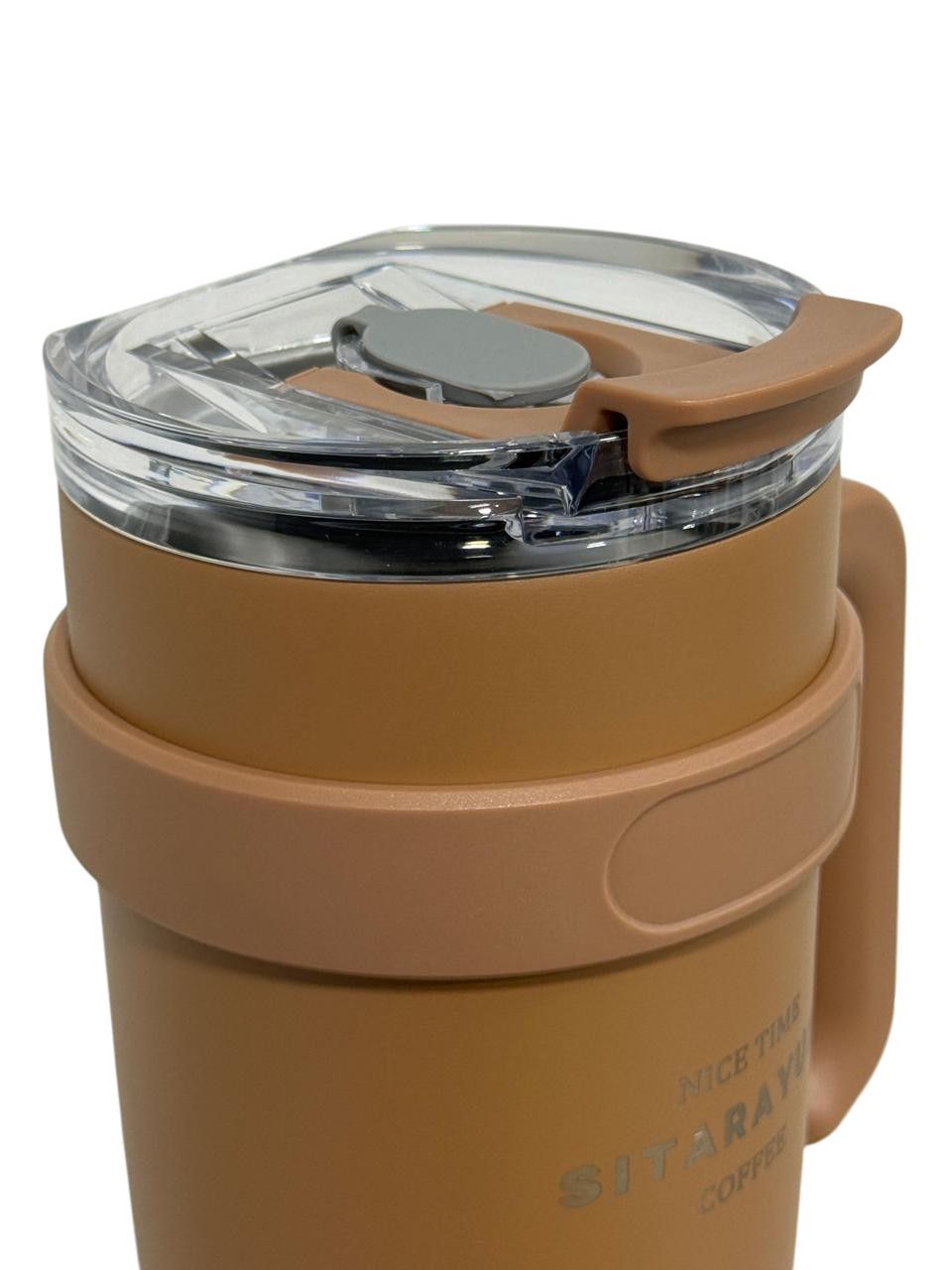 Termo fincan 10238024, paslanmayan polad, qəhvəyi, 1200 ml — Mallar, Bakı (2)