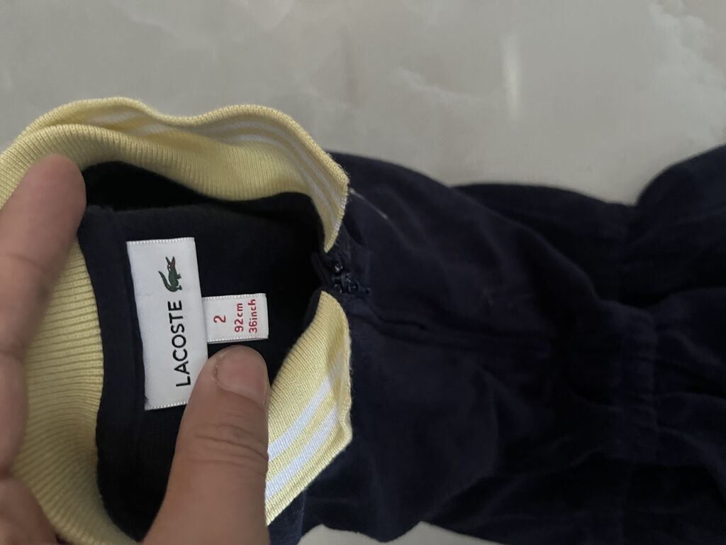 Lacoste don 2-3 yawa gedir 3-4 defe geyinilib Amerikadan alinib unvan — Qızlar üçün köynək və sarafan, Digah (3)