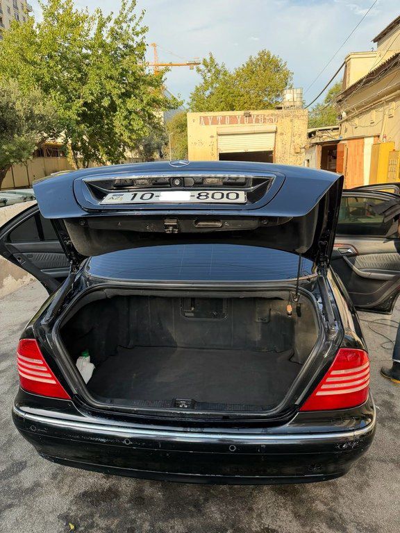 Mercedes S 320, 3.2 L, 2001 il, 291 000 km 10-XE-800 — Avtomobillər, Bakı (7)
