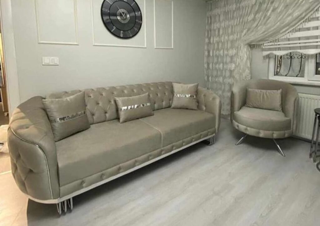 Məhsul: Künc və salon dəsti divanlar Təsvir: - Müasir dizaynlı, şık — Yumşaq mobilya dəstləri, Bakı (2)