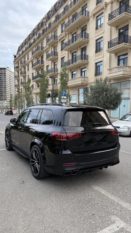 Mercedes GLS 450 4MATIC, 3.0 L, 2019 il, 155 000 km — Avtomobillər, Bakı (7)