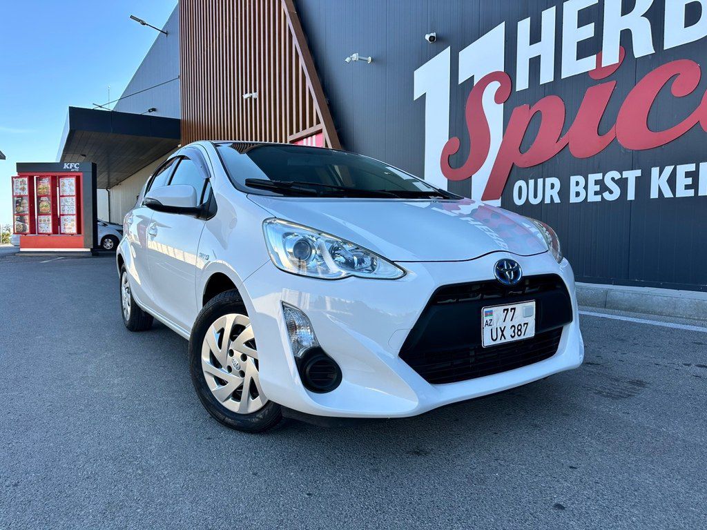 Toyota Aqua, 1.5 L, 0.9 kWh, 2016 il, 155 000 km 77-UX-387 — Avtomobillər, Bakı (10)