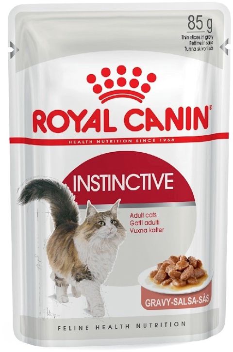 Pişiklər üçün nəm yem Royal Canin Instinctive mal əti ilə 85 q — Bakı