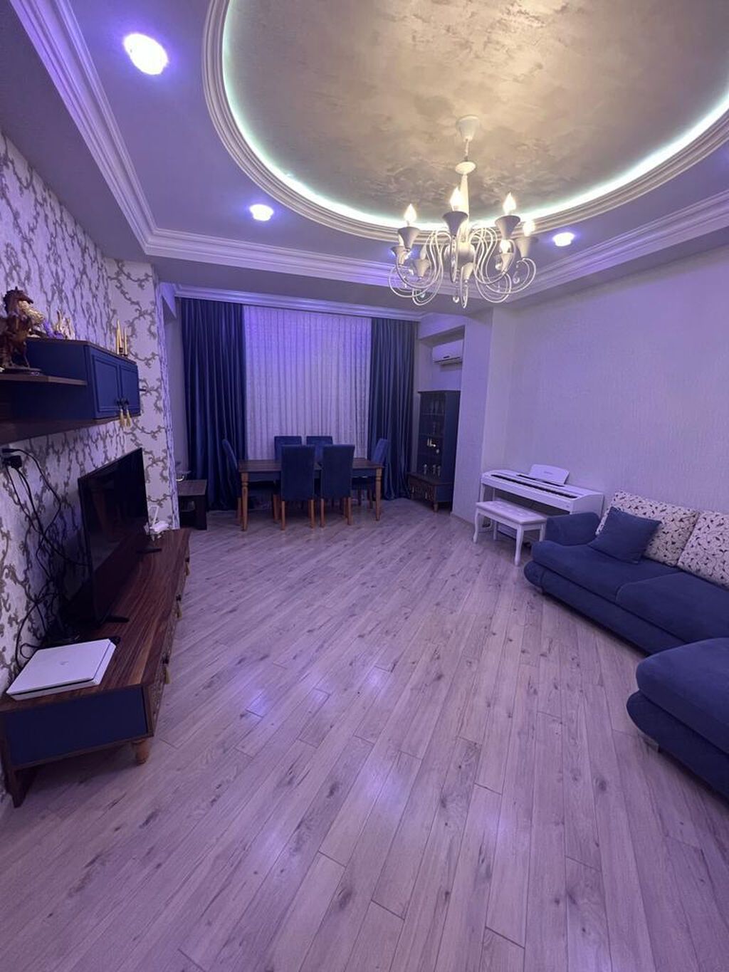 4 otaqlı, Yeni tikili, 148 kv. m — Mənzil, Bakı (2)