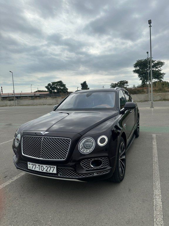 Bentley Bentayga, 6.0 L, 2016 il, 99 628 km 77-TO-277 — Avtomobillər, Bakı