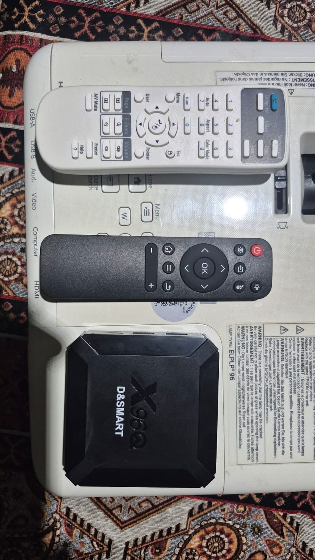 Epson EB-S400 proyektor - 3LCD texnologiyası ilə parlaq və təbii — Proyekterlər, Bakı (8)