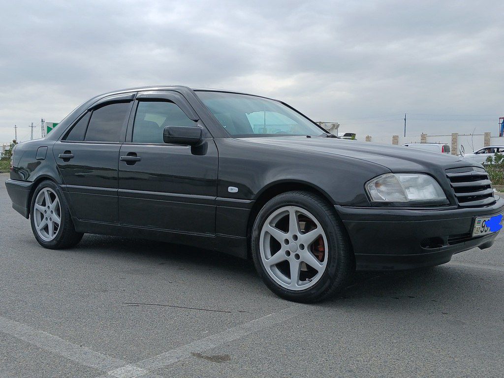 Mercedes C 180, 1.8 L, 1996 il, 326 468 km — Avtomobillər, Bakı (4)