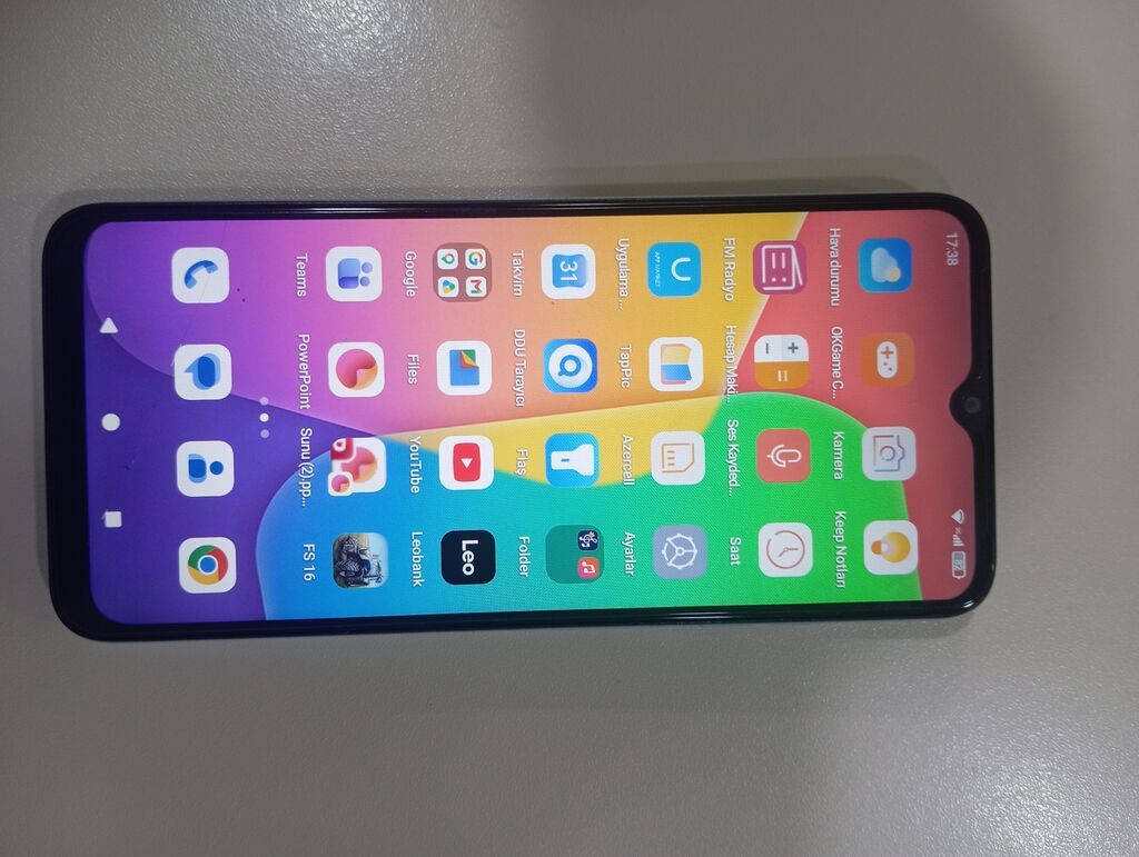Oukitel smartfon - Rəng: gümüş-mavi gradient arxa panel - Ekran: tam — Digər smartfonlar, Bakı (2)