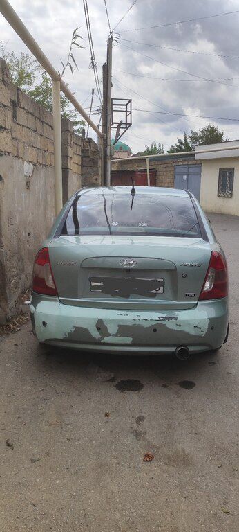Hyundai Accent, 1.5 L, 2006 il, 424 712 km — Avtomobillər, Bakı (3)