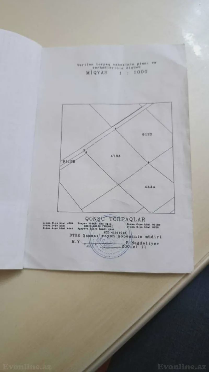 Satılır Torpaq 15 sot Şamaxı — Torpaq, Şamaxı (2)