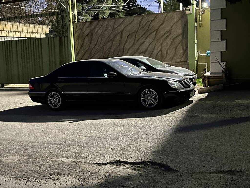 Mercedes S 320, 3.2 L, 2001 il, 360 000 km 77-GV-326 — Avtomobillər, Bakı (6)