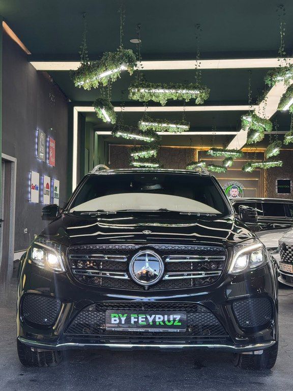 Mercedes GLS 400 4MATIC, 3.0 L, 2018 il, 53 000 km — Avtomobillər, Bakı (8)