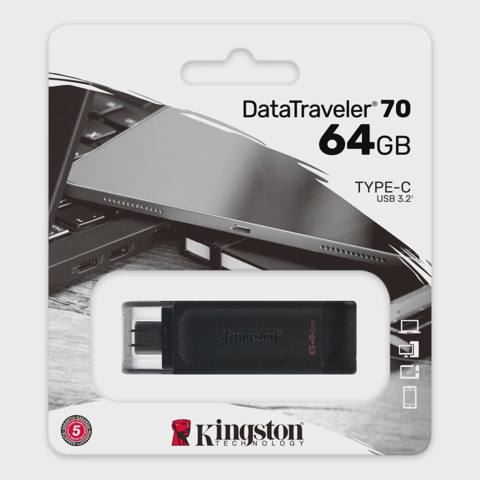 Kingston DataTraveler 70 64GB Usb-c — Карты памяти