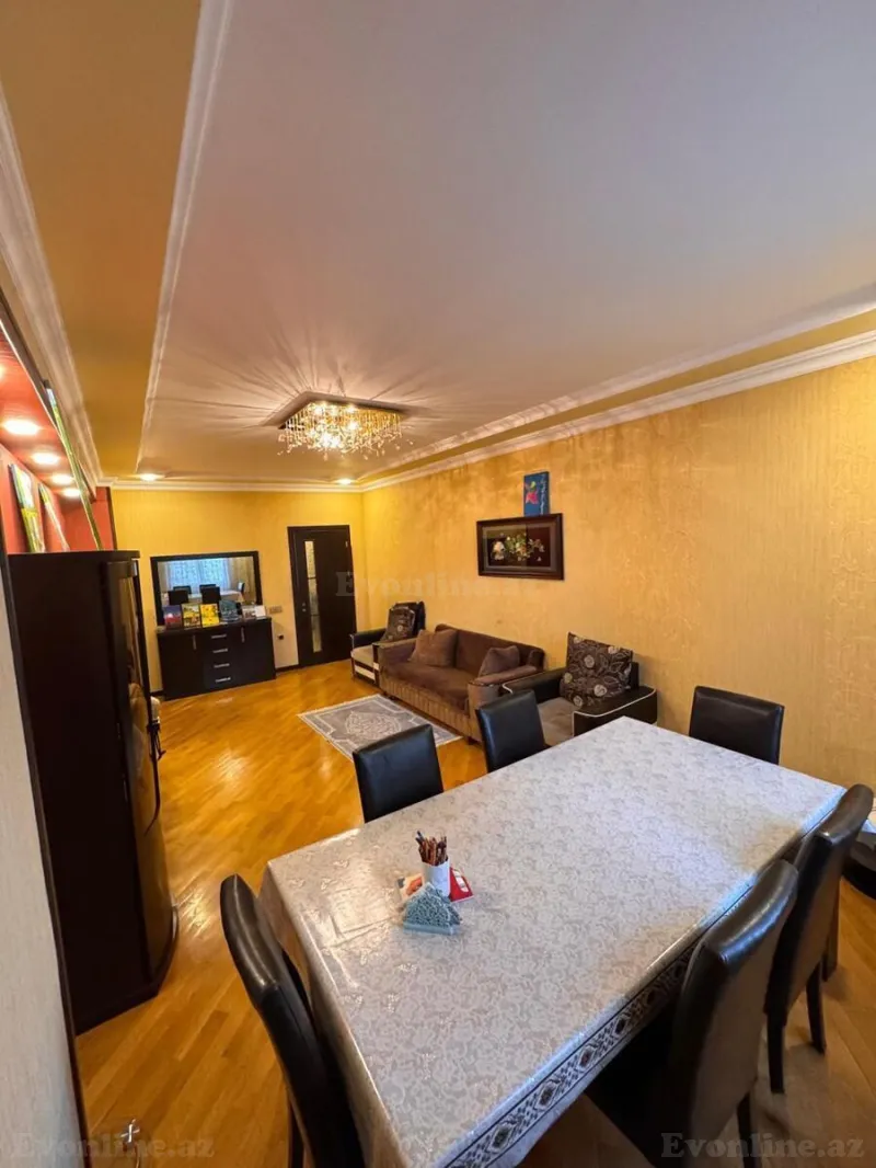 Satılır 3 otaqlı Mənzil Yeni tikili 110 m² Bakı, Binəqədi r., Azadlıq prospekti m — Mənzil, Bakı (5)