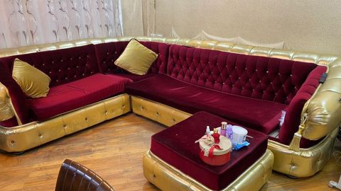 *349₼ Künc divan pufik Satılır*‼ Açılır baza yoxdur — Bakı