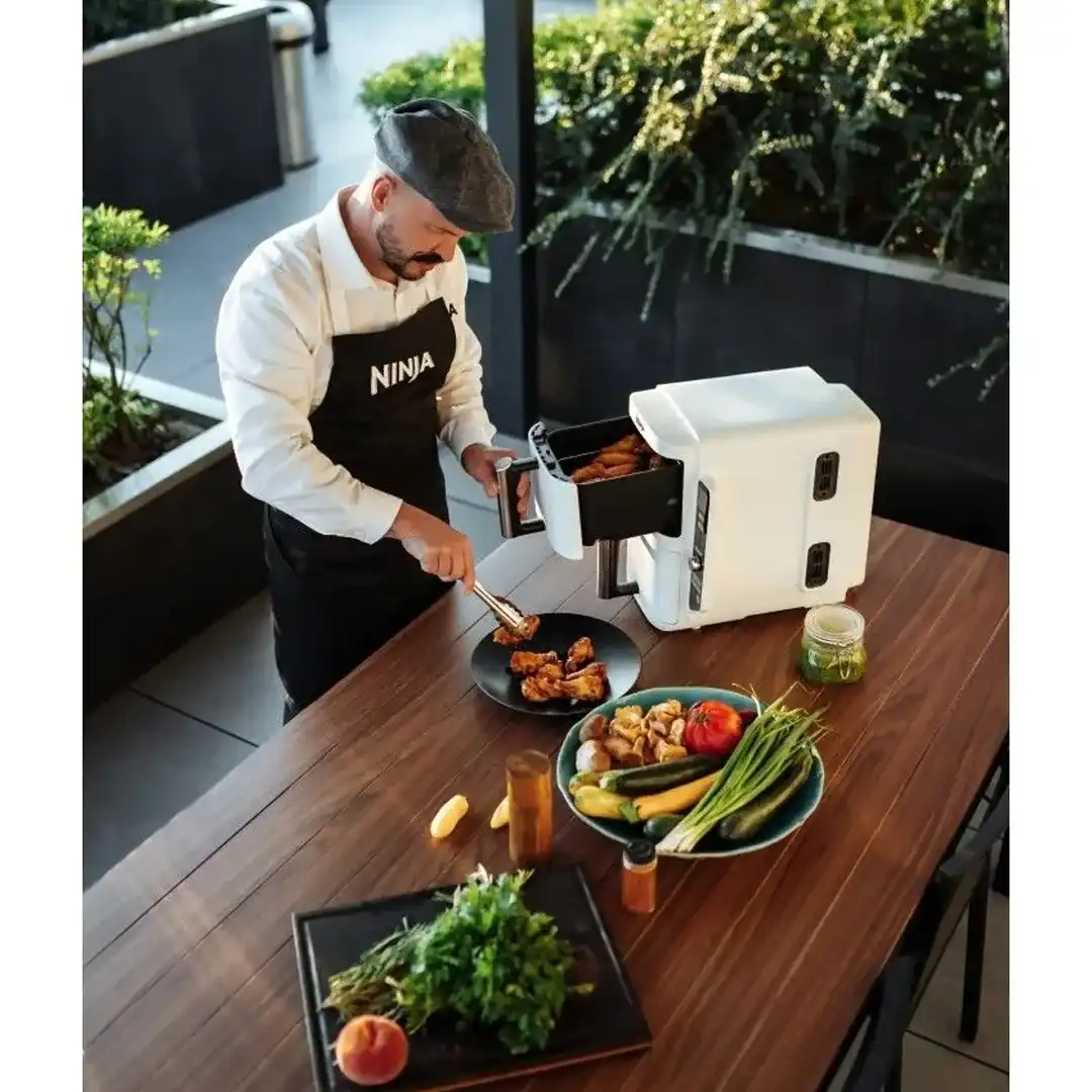 Ninja Air-Fryer Double Stack XL White (SL400EUWH) — Soba və qrillər, Bakı (8)