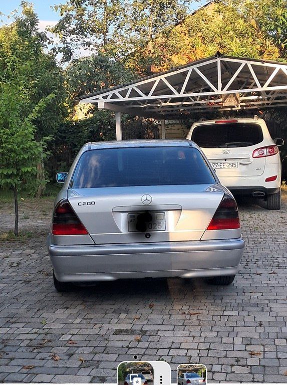 Mercedes C 200, 2.0 L, 1998 il, 245 000 km — Avtomobillər, Qəbələ (6)