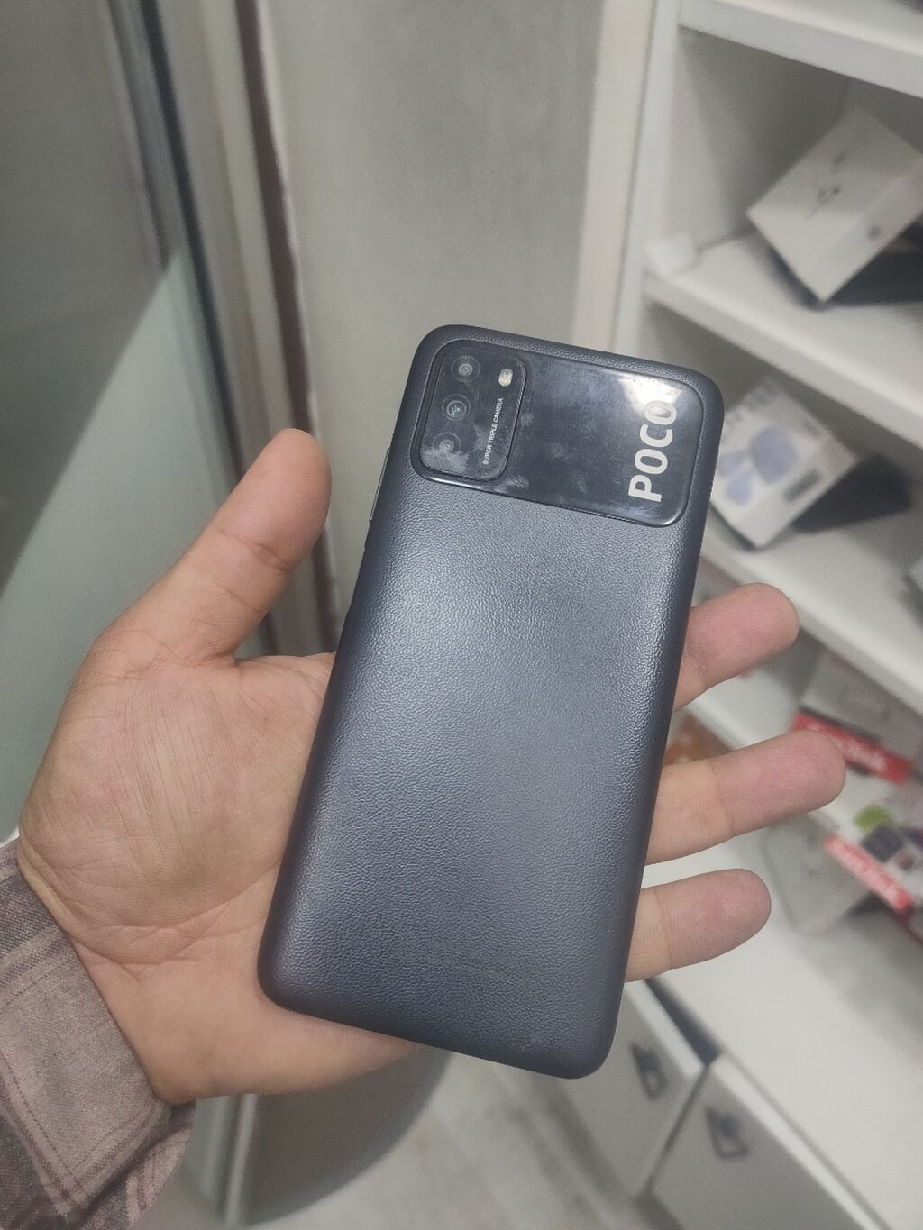 Poco M3, 64 GB, rəng - Bej, Zəmanət, Düyməli, Sensor — Xiaomi, Bakı (2)