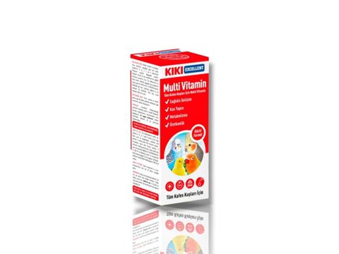 Quşlar üçün multivitamin damcıları Kiki Excellent 25 ml — Bakı