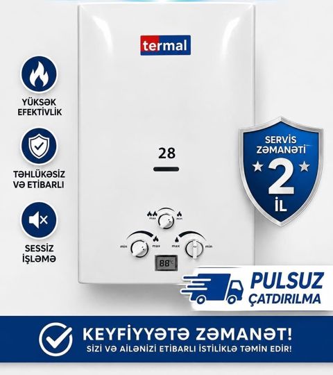 Pitiminutka Termal, 28 l/dəq, Yeni, Kredit yoxdur, Pulsuz çatdırılma, Rayonlara çatdırılma — Elnur