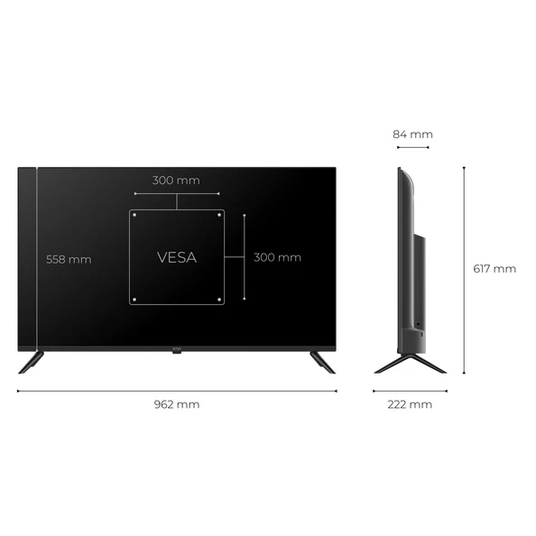 Kıvı Smart TV 43 UHD Black 43U740NB — Televizorlar, Bakı (4)