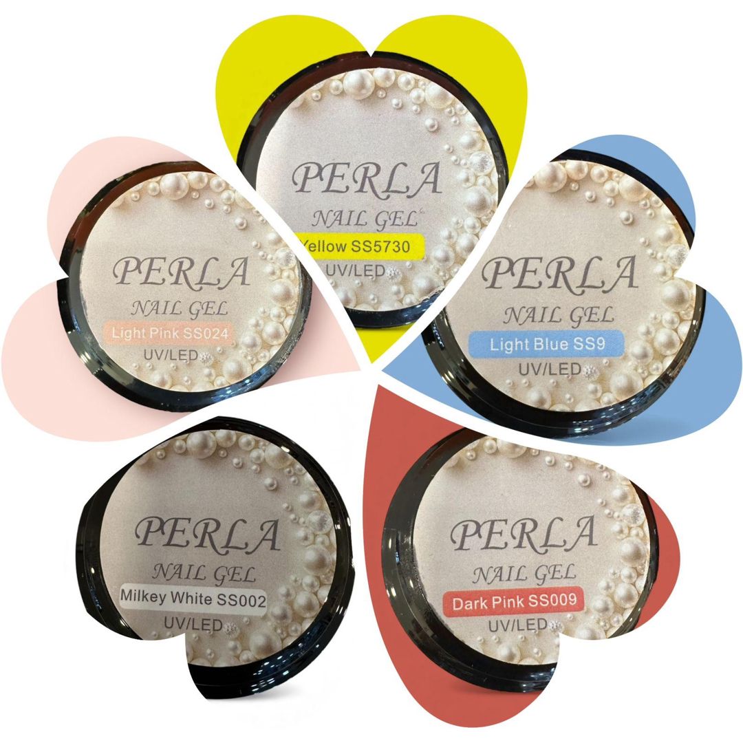 Dırnaqlar üçün gel lak Perla SS009 tünd-çəhrayı, Uv/led, 60 q — Mallar, Bakı (2)