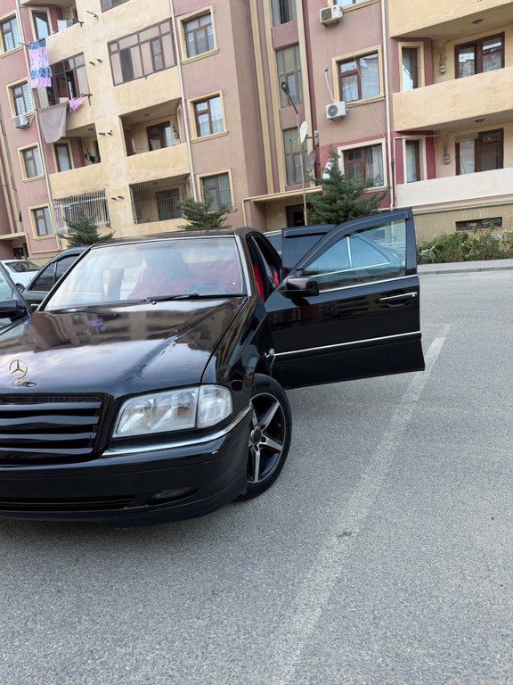 Mercedes C 180, 1.8 L, 1998 il, 424 293 km — Avtomobillər, Bakı (2)