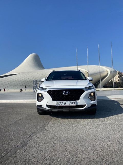 Hyundai Santa Fe, 2.0 L, 2019 il, 147 000 km — Bakı