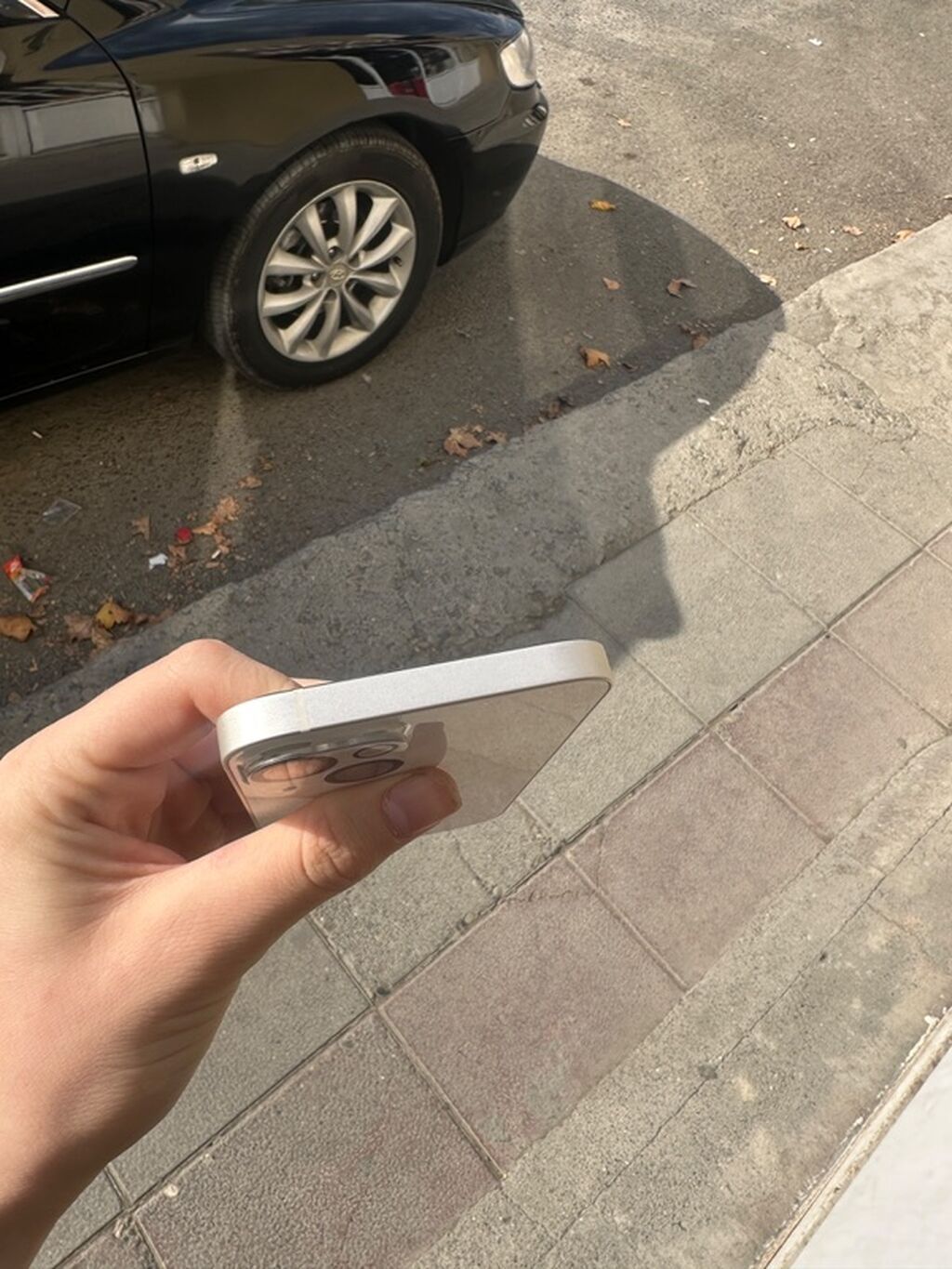 IPhone 13, Ağ, Face ID — Apple iPhone, Bərdə (3)