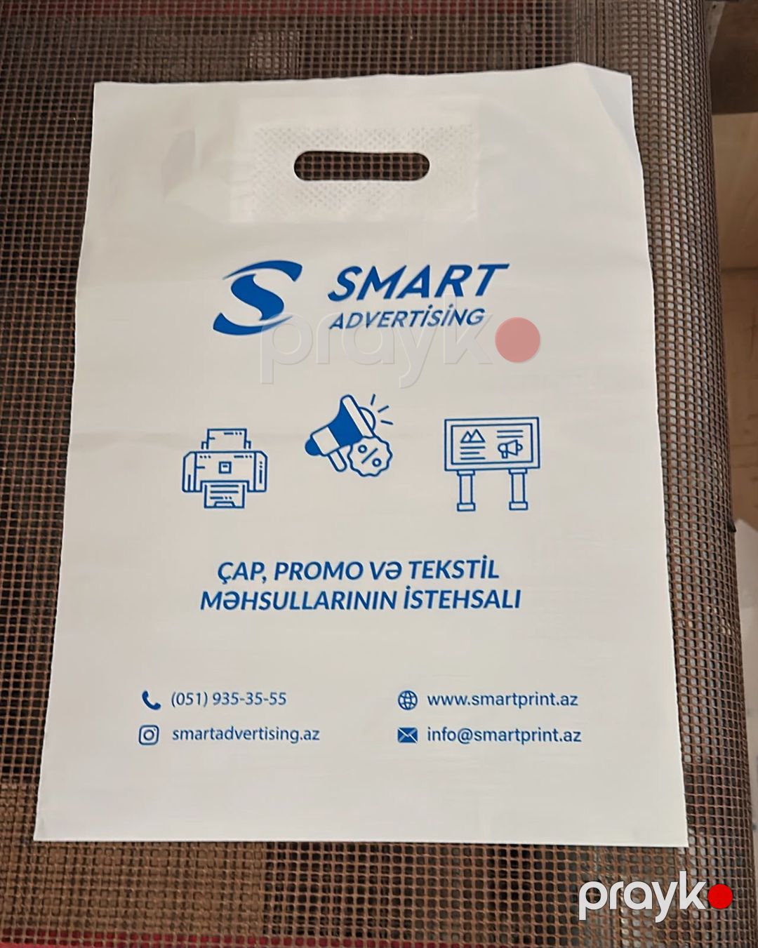 Polietilen məhsulların ıstehsalı — Reklam işləri, Bakı (2)