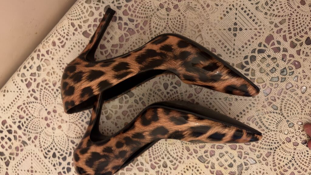 Leopard naxışlı qadın klassik tuflilər - Brend/Model: Daxildə — Tufl, Bakı (5)