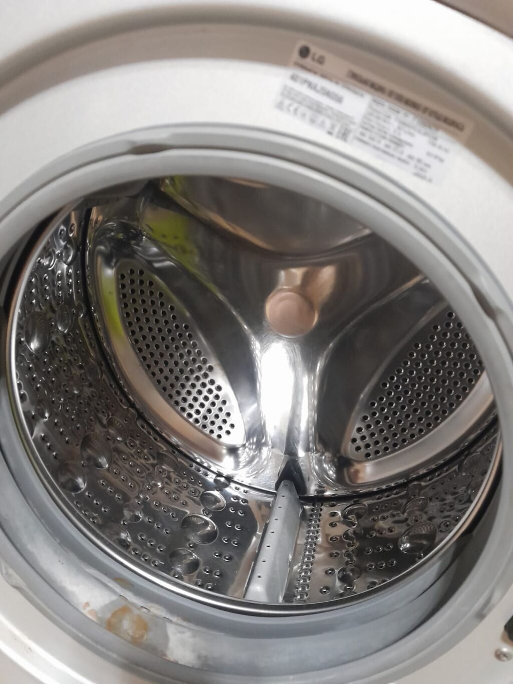 LG paltaryuyan maşın – Inverter Direct Drive, 6 kq Xüsusiyyətlər — Çamaşır maşınları, Bakı (4)