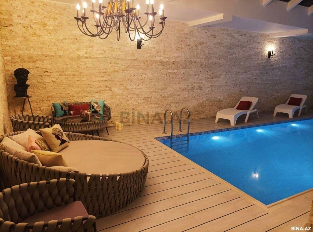 İcarəyə verilir 5 otaqlı həyət evi/bağ evi 350 m² — Ev, villa, Bakı (11)