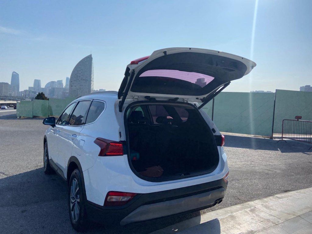 Hyundai Santa Fe, 2.0 L, 2019 il, 147 000 km 77-AT-709 — Avtomobillər, Bakı (5)
