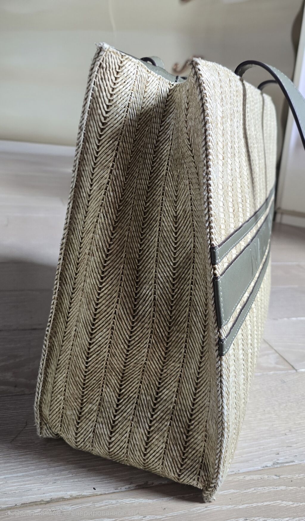 Nautica böyük tote çantası - Material: toxunma saman effekti olan — Çantalar, çamadanlar, cüzdanlar, Bakı (4)