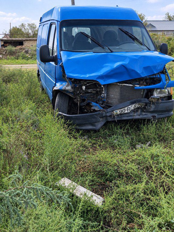 Ford Transit, 2.4 L, 1998 il, 253 999 km — Avtomobillər, Saatlı (2)