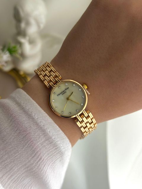 Qadın qol saatı WS 4954 Gold White — Bakı